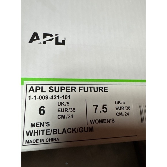 APL Athletic Propulsion Labs Super Future Men\'s White High Top Sneakers Size 6 main image 6